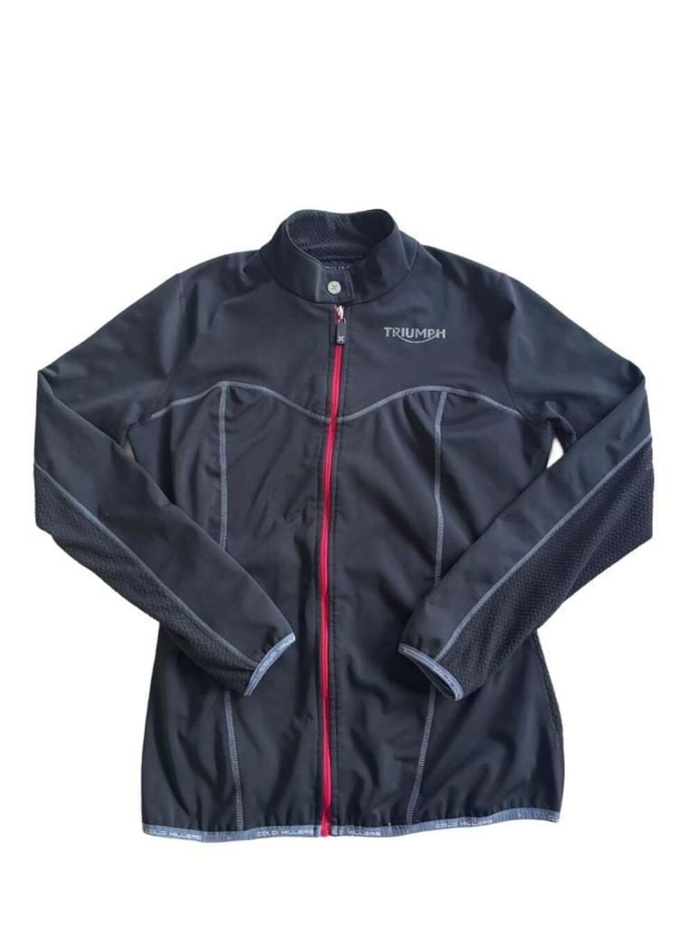 Triumph Cold Killers Women's Full Zip Mid Layer Fleece Jacket Black Size S